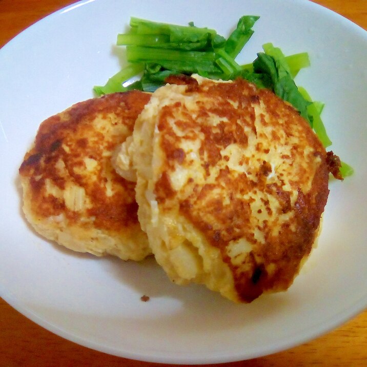 鶏ひき肉とおからのハンバーグ